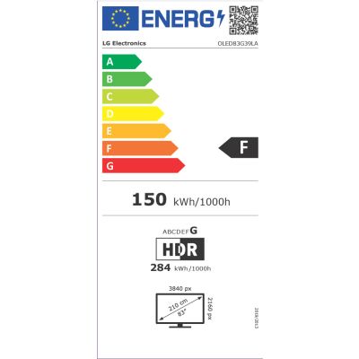 09. 2023 OLED83G39LA+EU Energy Label